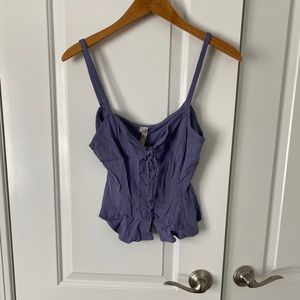 Free people laces up tank! Size XS. Worn once
